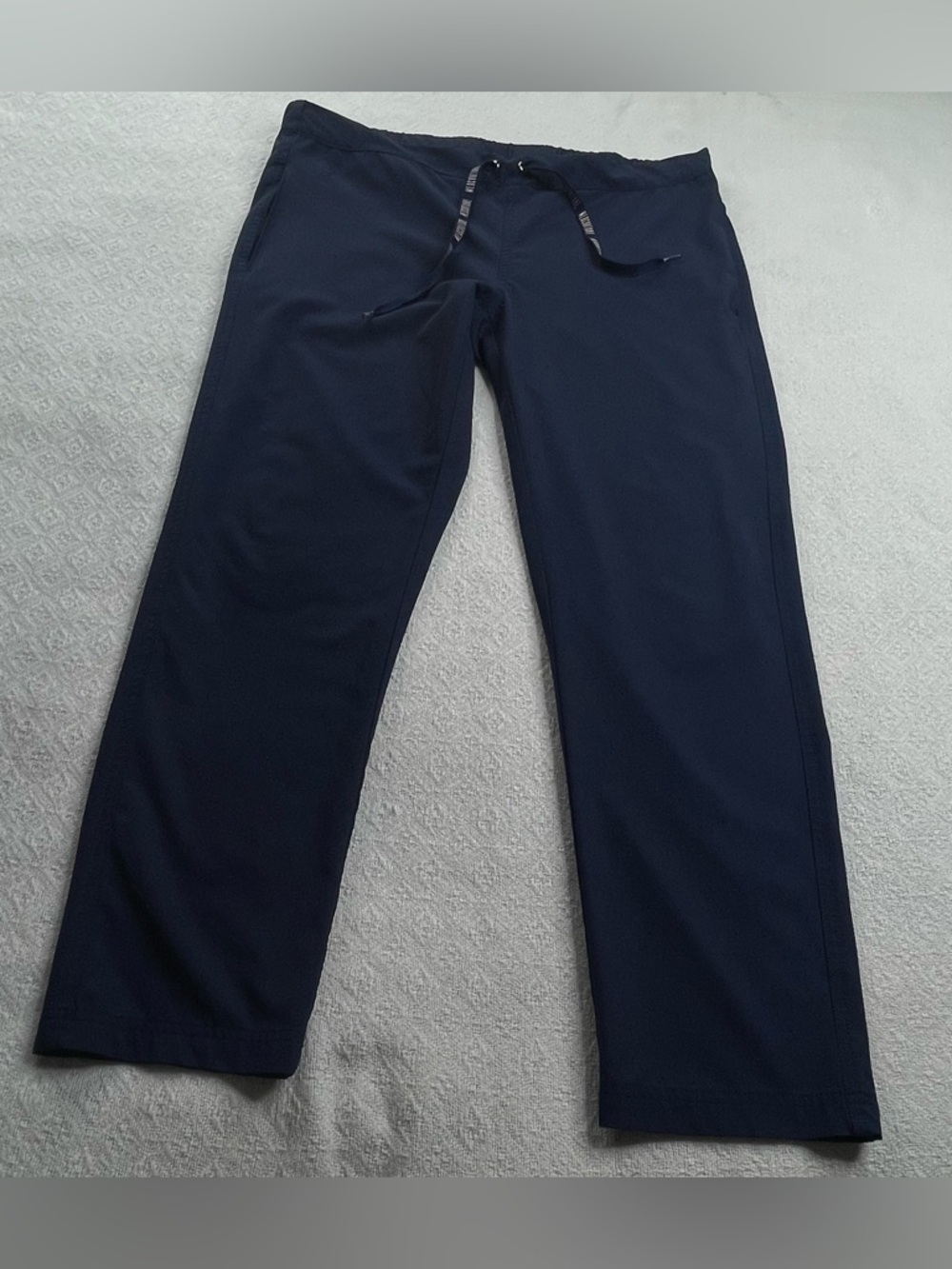 Med Couture Navy Straight Leg Size L/ P Medical Staff